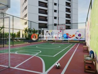 Apartamento 4 quartos (2 suítes), 132m², lazer completo, Edf. Alameda Jardins, Boa Viagem