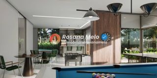 Apartamento 4 quartos (2 suítes), 132m², lazer completo, Edf. Alameda Jardins, Boa Viagem
