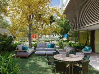 Apartamento 4 quartos (2 suítes), 132m², lazer completo, Edf. Alameda Jardins, Boa Viagem