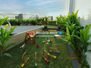Apartamento 4 quartos (2 suítes), 132m², lazer completo, Edf. Alameda Jardins, Boa Viagem