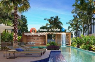 Apartamento 4 quartos (2 suítes), 132m², lazer completo, Edf. Alameda Jardins, Boa Viagem