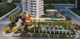 Apartamento 4 quartos (2 suítes), 132m², lazer completo, Edf. Alameda Jardins, Boa Viagem