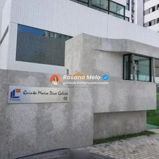 Apartamento 3 quartos (1 suíte), 97,75m², lazer completo, Edf. Quinta Maria Diva Galvão, Boa Viagem