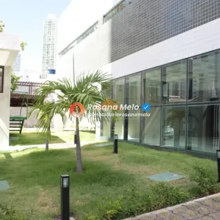 Apartamento 3 quartos (1 suíte), 97,75m², lazer completo, Edf. Quinta Maria Diva Galvão, Boa Viagem
