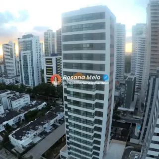 Apartamento 3 quartos (1 suíte), 97,75m², lazer completo, Edf. Quinta Maria Diva Galvão, Boa Viagem