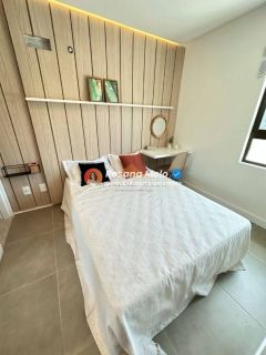 Apartamento 1 quarto, 28m², lounge panorâmico na cobertura, Edf. Porto Horizonte