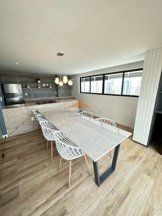 Apartamento 2 quarto, 51m², lounge panorâmico na cobertura, Edf. Porto Horizonte