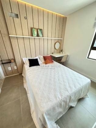 Apartamento 2 quarto, 51m², lounge panorâmico na cobertura, Edf. Porto Horizonte