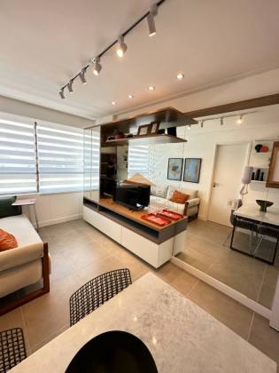 Apartamento 2 quarto, 51m², lounge panorâmico na cobertura, Edf. Porto Horizonte