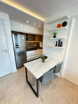 Apartamento 2 quarto, 51m², lounge panorâmico na cobertura, Edf. Porto Horizonte