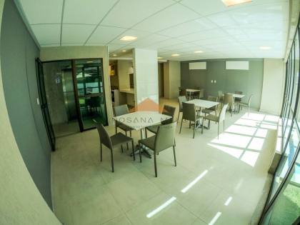 Apartamento 2 quartos (1 suíte), 41,72m², piscina, Edf. Thaiza, Casa Amarela