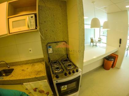 Apartamento 2 quartos (1 suíte), 41,72m², piscina, Edf. Thaiza, Casa Amarela