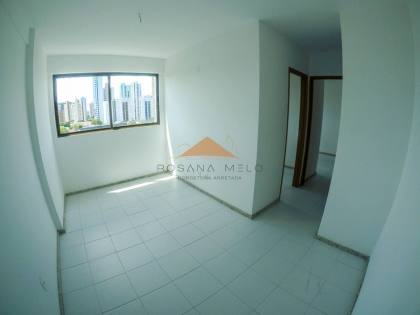 Apartamento 2 quartos (1 suíte), 41,72m², piscina, Edf. Thaiza, Casa Amarela