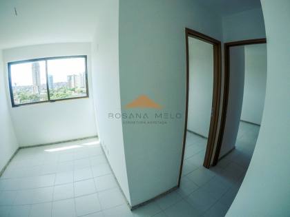 Apartamento 2 quartos (1 suíte), 41,72m², piscina, Edf. Thaiza, Casa Amarela