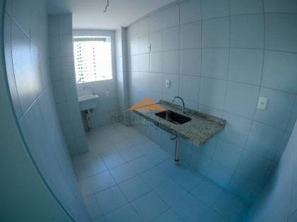 Apartamento 2 quartos (1 suíte), 41,72m², piscina, Edf. Thaiza, Casa Amarela