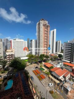 Edf Luar de Boa Viagem,82m,3 quartos,semi mobiliado,reformado,lazer completo.