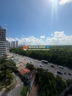 Edf Luar de Boa Viagem,82m,3 quartos,semi mobiliado,reformado,lazer completo.