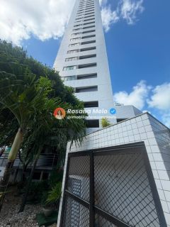 Edf Luar de Boa Viagem,82m,3 quartos,semi mobiliado,reformado,lazer completo.