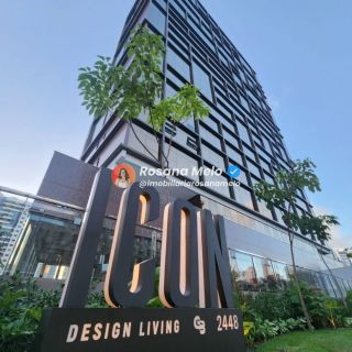 Apartamento 1 quarto (1 suíte), 50,51m², piscina panorâmica, Edf. Icon, Boa Viagem