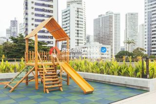 Apartamento 1 quarto (1 suíte), 61,50m², piscina panorâmica, Edf. Icon, Boa Viagem
