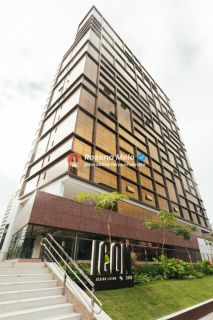 Apartamento 1 quarto (1 suíte), 61,50m², piscina panorâmica, Edf. Icon, Boa Viagem