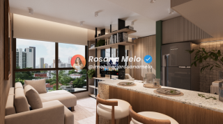 Apartamento 26,76m², piscina, coworking, Edf. Varandas de Casa Forte, Casa Forte
