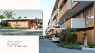 Apartamento duplex, 3 quartos, 157m², piscina privativa, 2 vagas, Amura Carneiros, Tamandaré