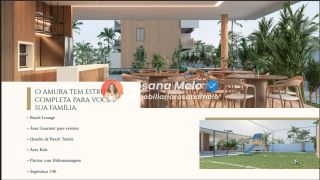Apartamento duplex, 3 quartos, 157m², piscina privativa, 2 vagas, Amura Carneiros, Tamandaré