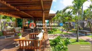 Apartamento duplex, 3 quartos, 157m², piscina privativa, 2 vagas, Amura Carneiros, Tamandaré