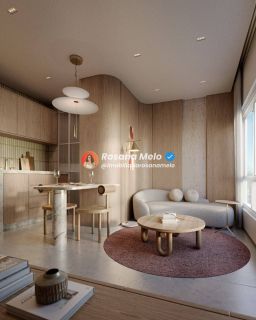 Studio com varanda, 28,48m², piscina com borda infinita, Sollaro Studio Design, Boa Viagem
