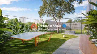 Studio com varanda, 28,48m², piscina com borda infinita, Sollaro Studio Design, Boa Viagem