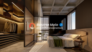 Apartamento 3 suítes, 129,37m², rooftop com piscina, Aurum Hall, Casa Forte