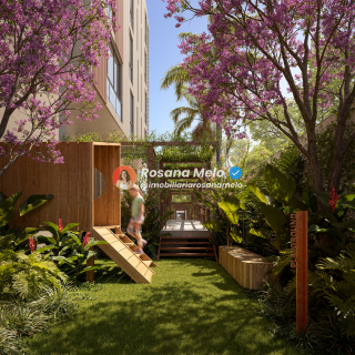 Apartamento 3 suítes, 129,37m², rooftop com piscina, Aurum Hall, Casa Forte