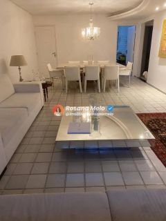 Edf Janaina Boa Viagem,apartamento espaçoso com 173m,3 quartos,1 vaga,mobiliado.