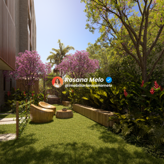 Apartamento 3 suítes, 105,70m², rooftop com piscina, Aurum Hall, Casa Forte