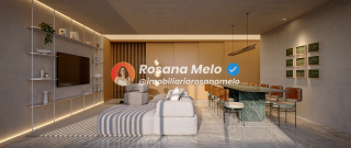 Apartamento 3 suítes, 105,70m², rooftop com piscina, Aurum Hall, Casa Forte