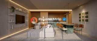 Apartamento 3 suítes, 105,70m², rooftop com piscina, Aurum Hall, Casa Forte