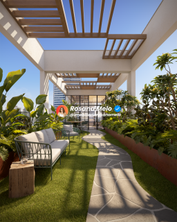 Cobertura duplex 3 suítes, 136,24m², rooftop com piscina, Aurum Hall, Casa Forte
