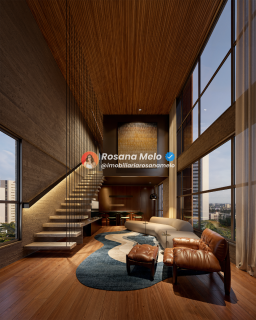 Cobertura duplex 3 suítes, 136,24m², rooftop com piscina, Aurum Hall, Casa Forte