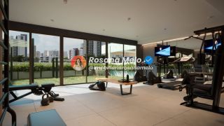 Apartamento 29,46m², piscina, coworking, Edf. Varandas de Casa Forte, Casa Forte