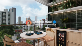 Apartamento 2 quartos, 52,71m², varanda, Edf. Varandas de Casa Forte, Casa Forte