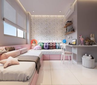 Apartamento 3 quartos (1 suíte master), 96,35m², varanda gourmet, Edf. Ocean View, Candeias