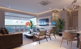 Apartamento 3 quartos (1 suíte master), 96,35m², varanda gourmet, Edf. Ocean View, Candeias