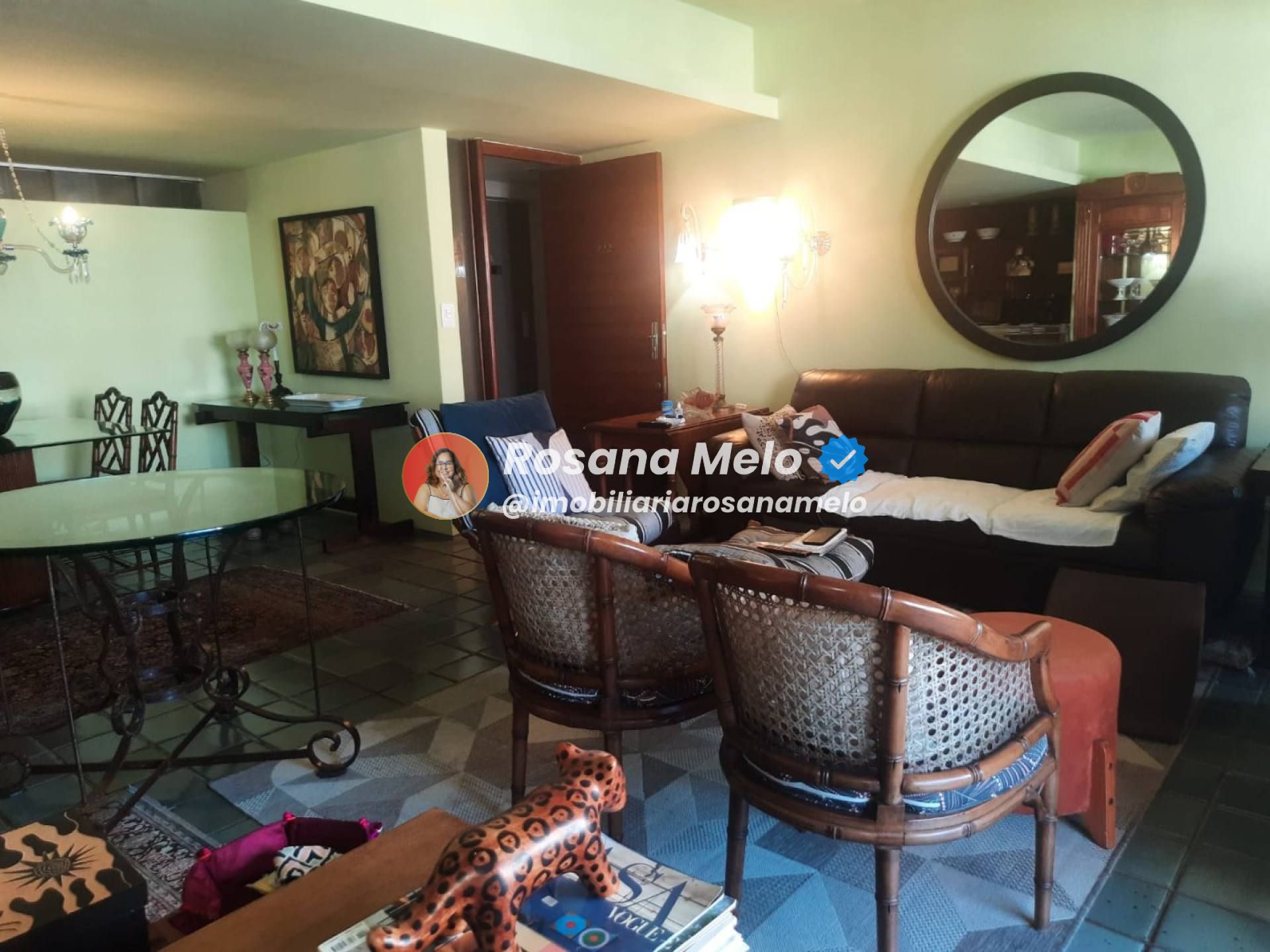 Apartamento 4 quartos (2 suítes), 190m², nascente, Edf. Central Park, Boa Viagem