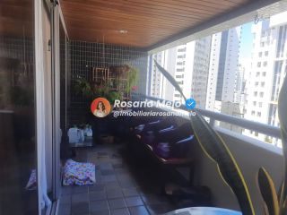 Apartamento 4 quartos (2 suítes), 190m², nascente, Edf. Central Park, Boa Viagem