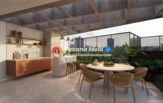 Apartamento 3 suítes, 88,73m², varanda, Edf. Parador de Gaudí, Graças