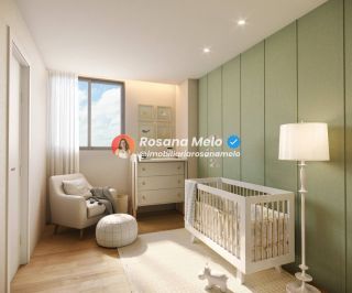 Apartamento 3 suítes, 88,73m², varanda, Edf. Parador de Gaudí, Graças