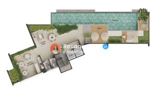 Apartamento 3 suítes, 88,73m², varanda, Edf. Parador de Gaudí, Graças