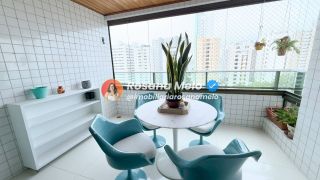Apartamento 4 quartos (4 suítes), 156m², Lazer completo, Edf. Palácio de Queluz, Boa Viagem