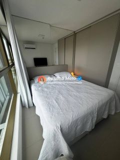 Apartamento 1 quarto, 35m², mobiliado, Edf. Parque do Cais, São José